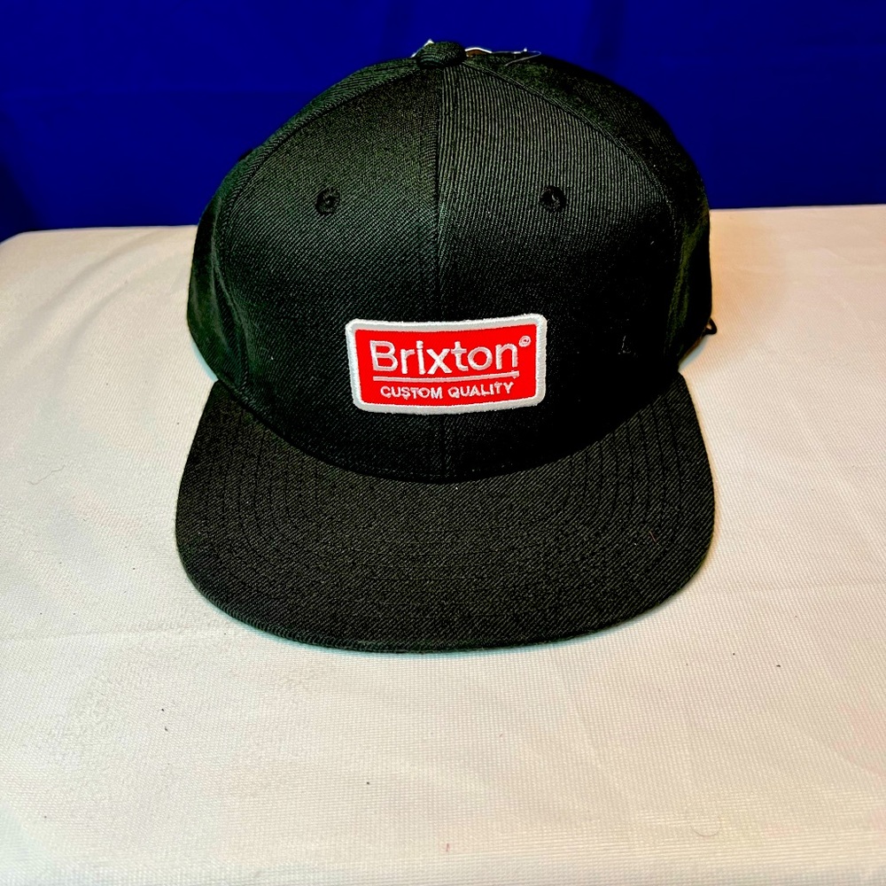 Brixton Palmer II MP Adjustable Snapback Hat Cap Black 11000 Men's One Size